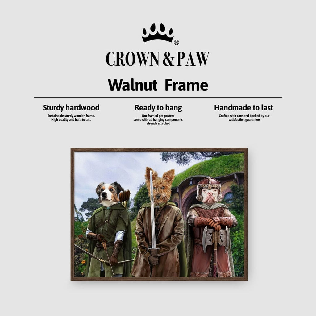 The Three Pawtectors - Custom Pet Poster