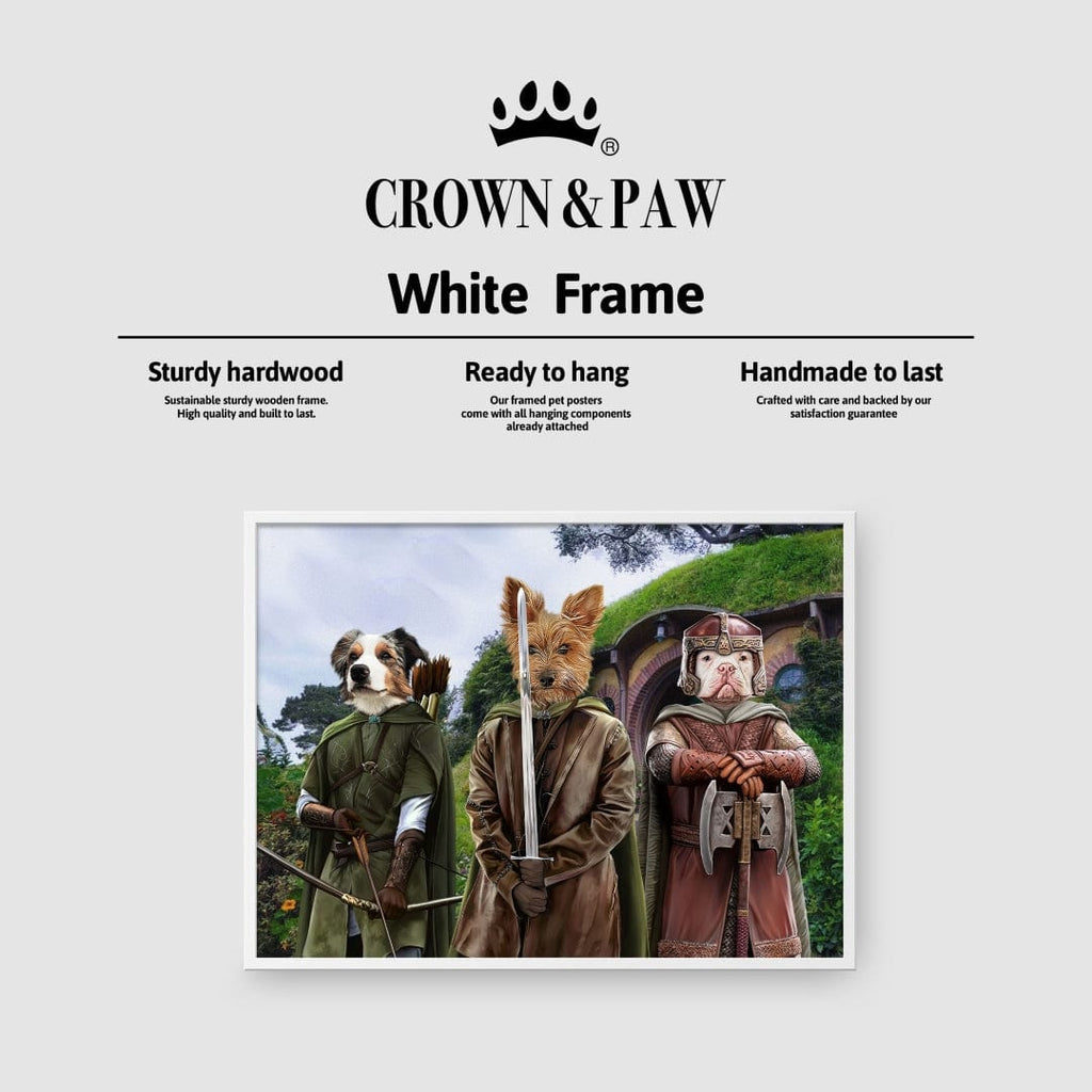 The Three Pawtectors - Custom Pet Poster
