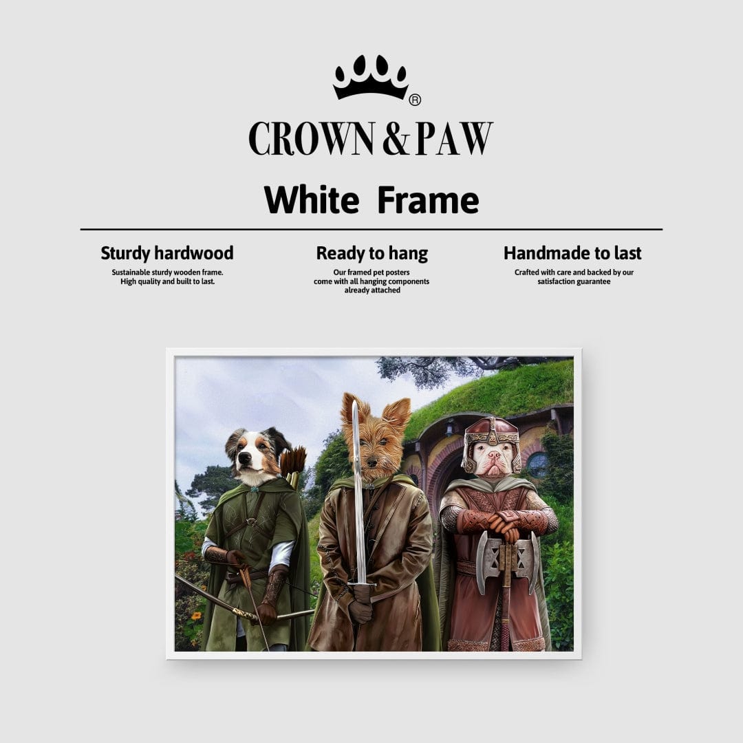 The Three Pawtectors - Custom Pet Poster