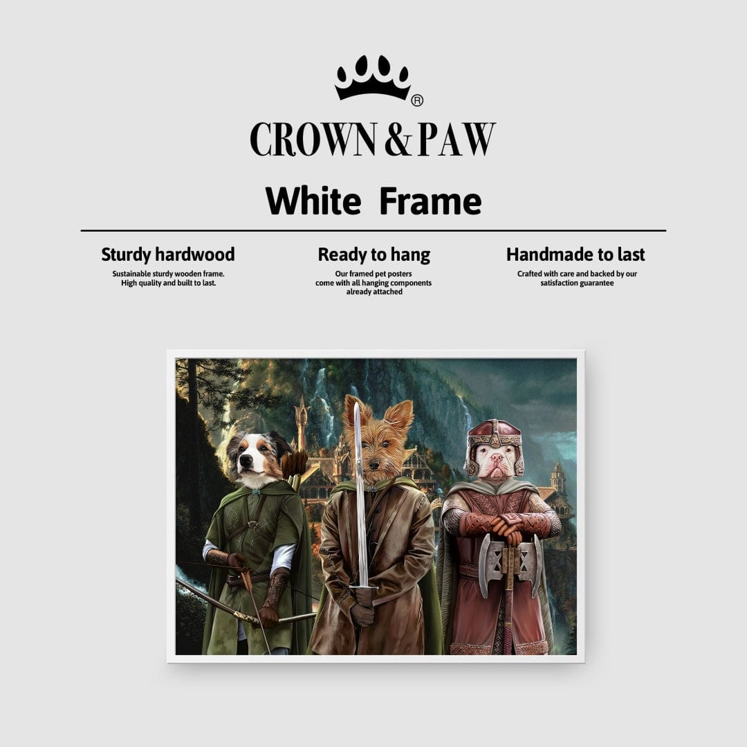 The Three Pawtectors - Custom Pet Poster