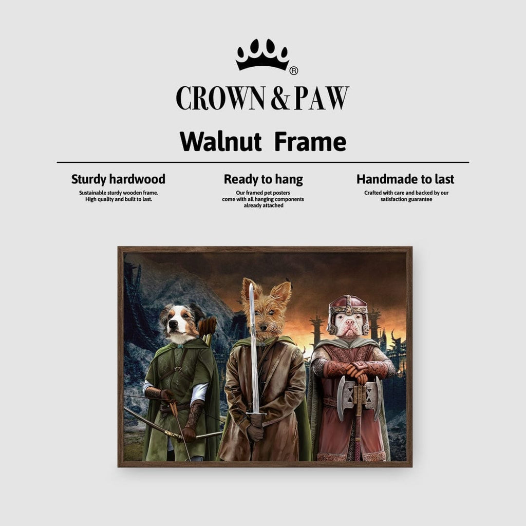 The Three Pawtectors - Custom Pet Poster