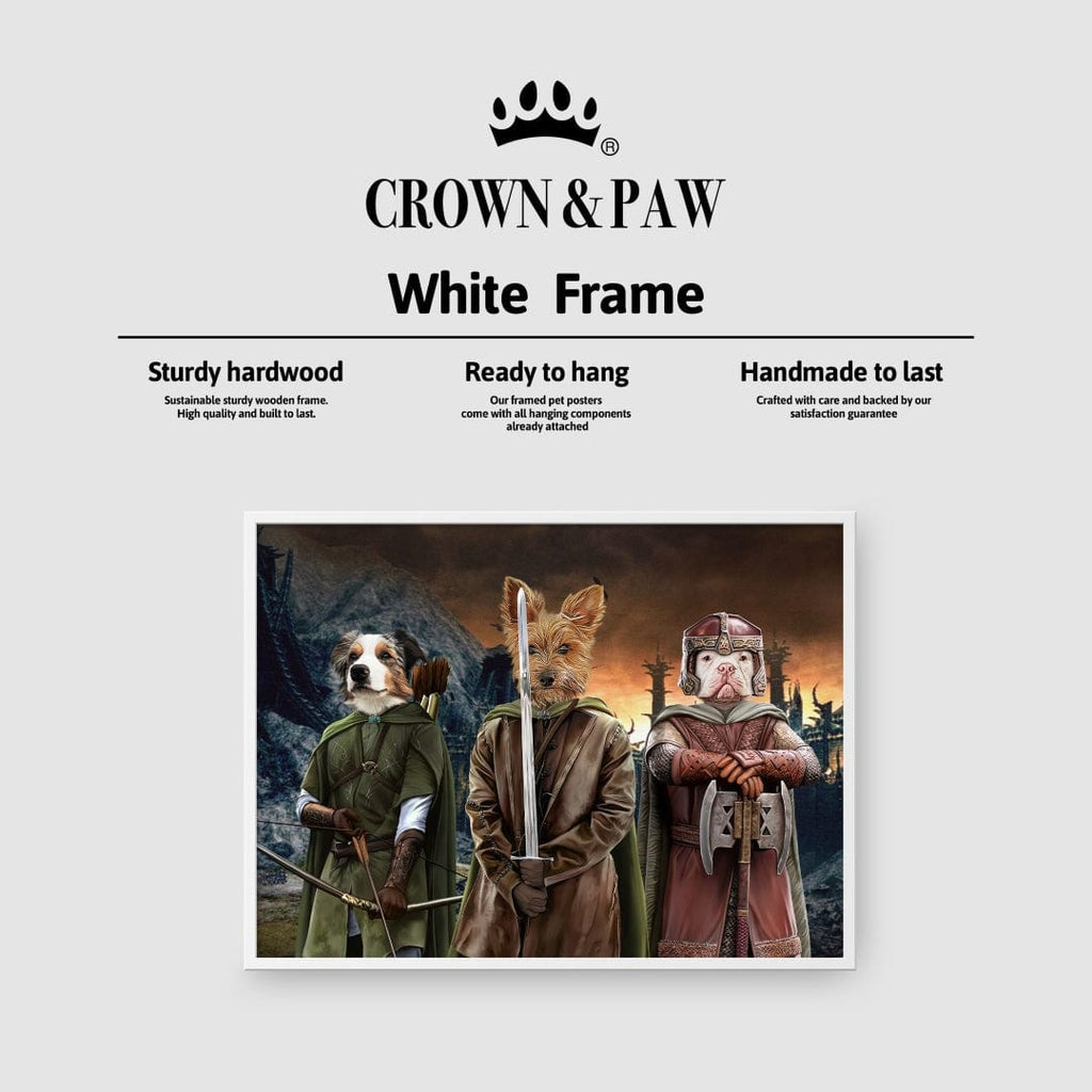 The Three Pawtectors - Custom Pet Poster