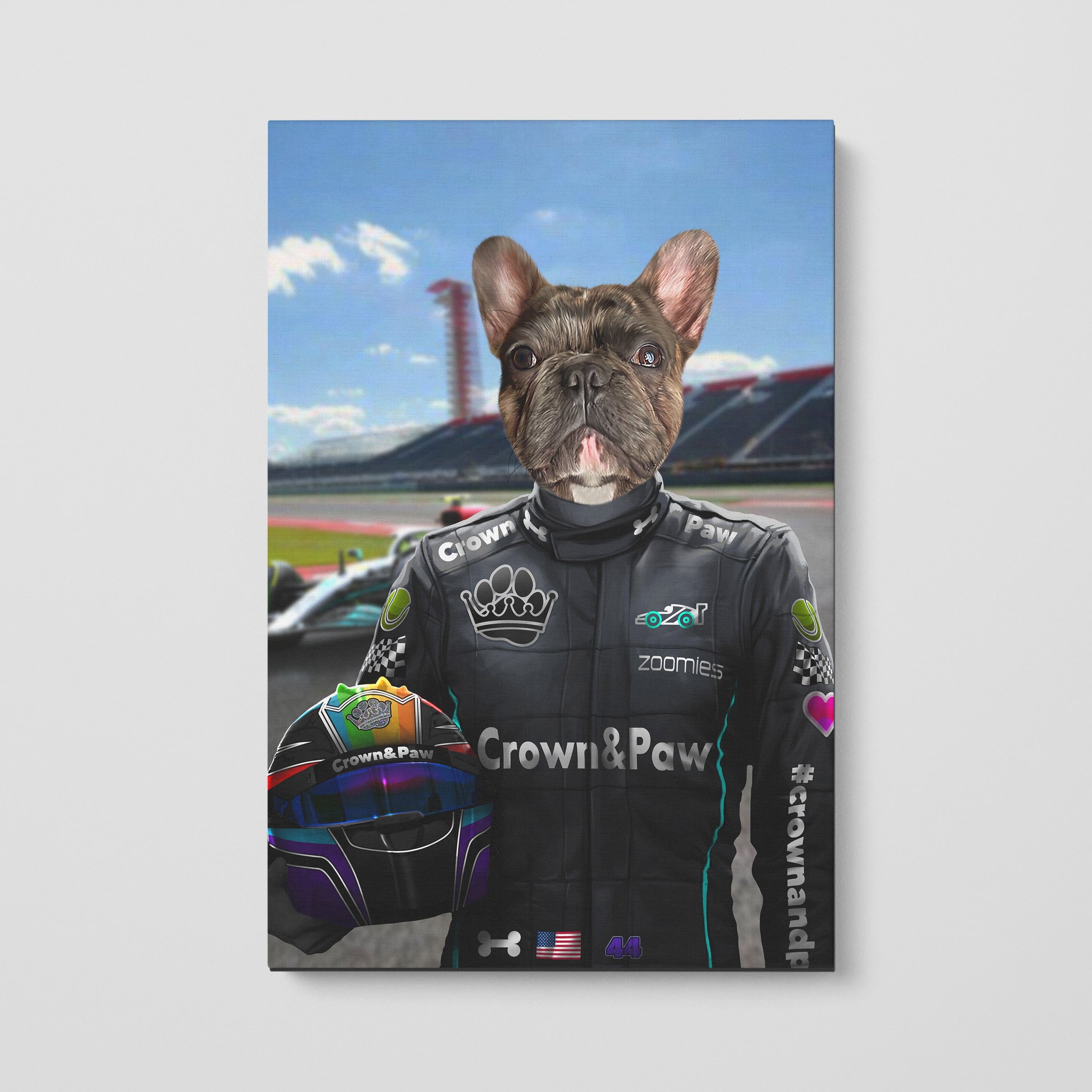 The Veteran Driver - Custom Pet Canvas