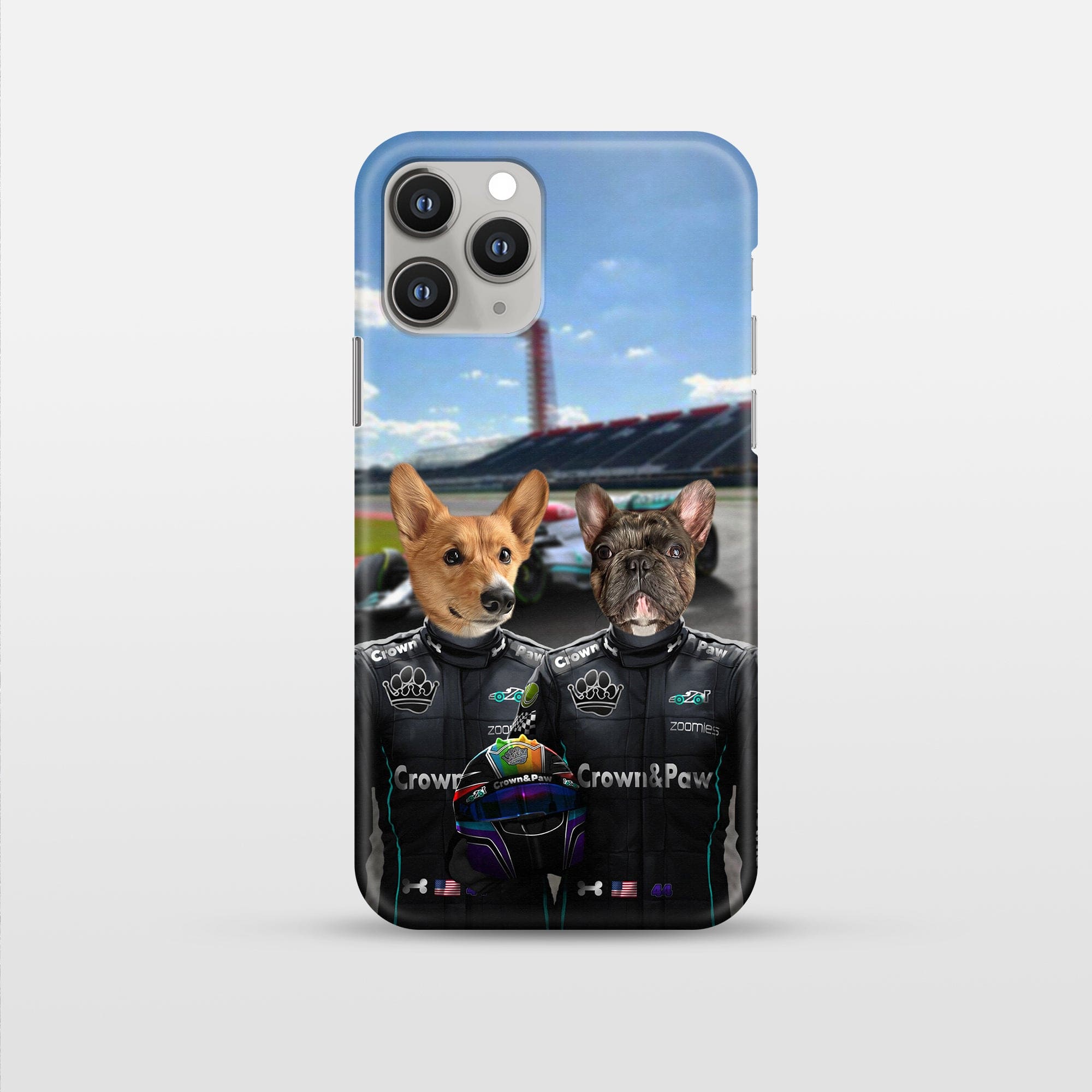 Crown and Paw - Phone Case The Veteran Drivers - Custom Pet Phone Case