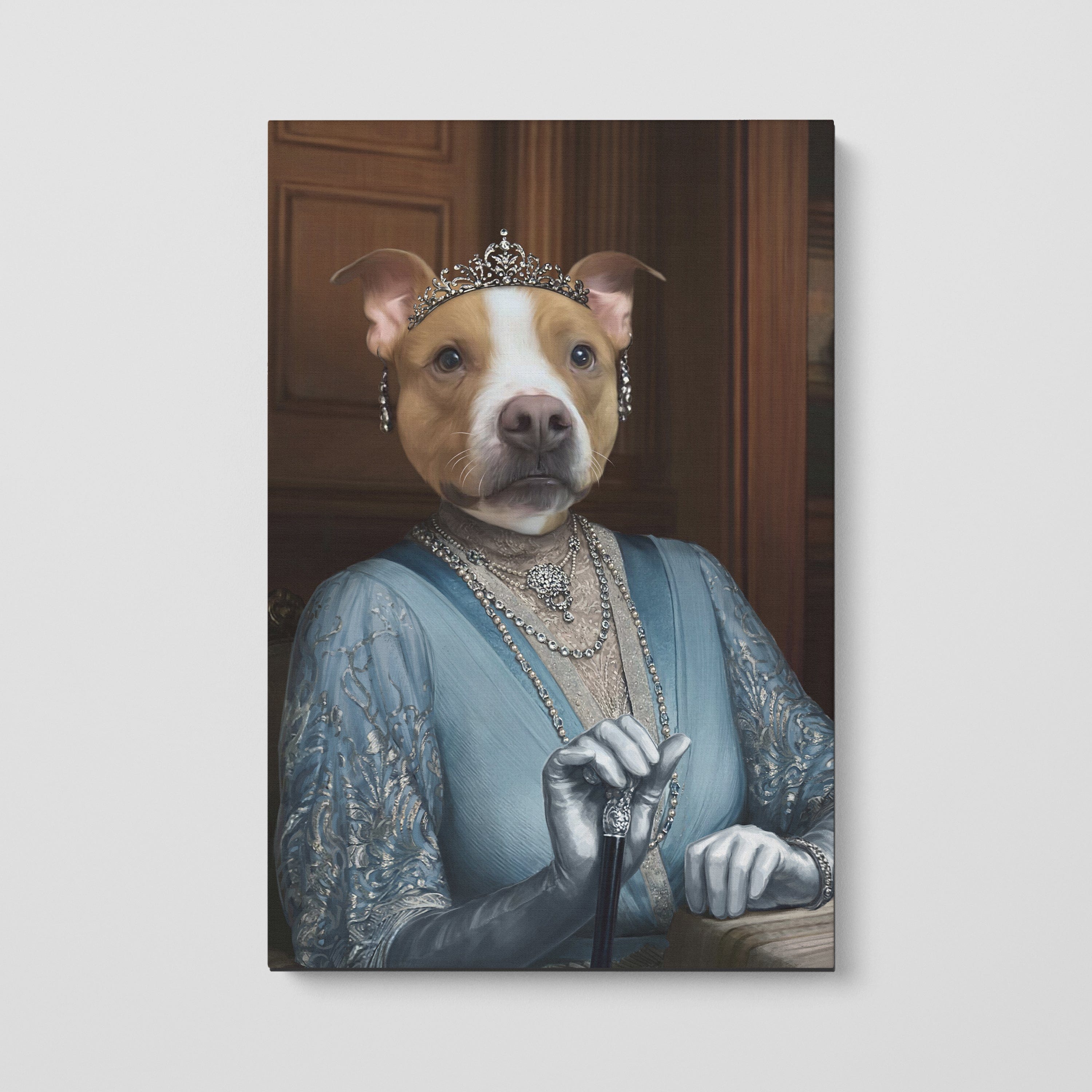 The Violet - Custom Pet Canvas