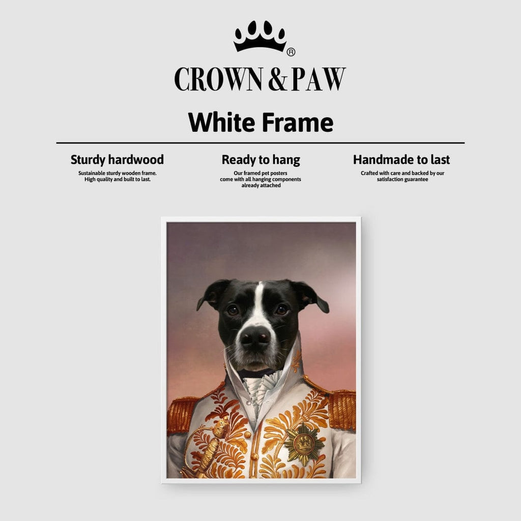 The White General - Custom Pet Poster