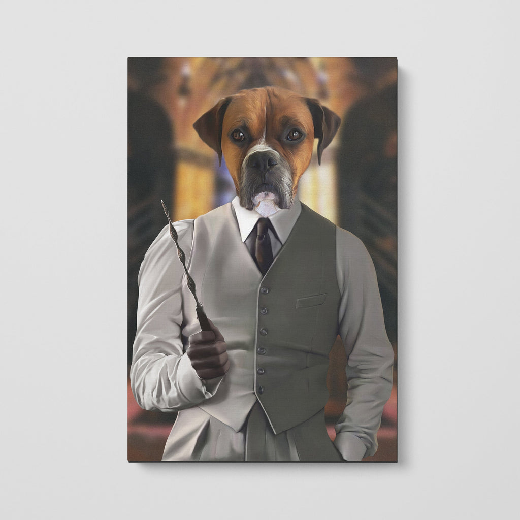 The Wise Wizard - Custom Pet Canvas