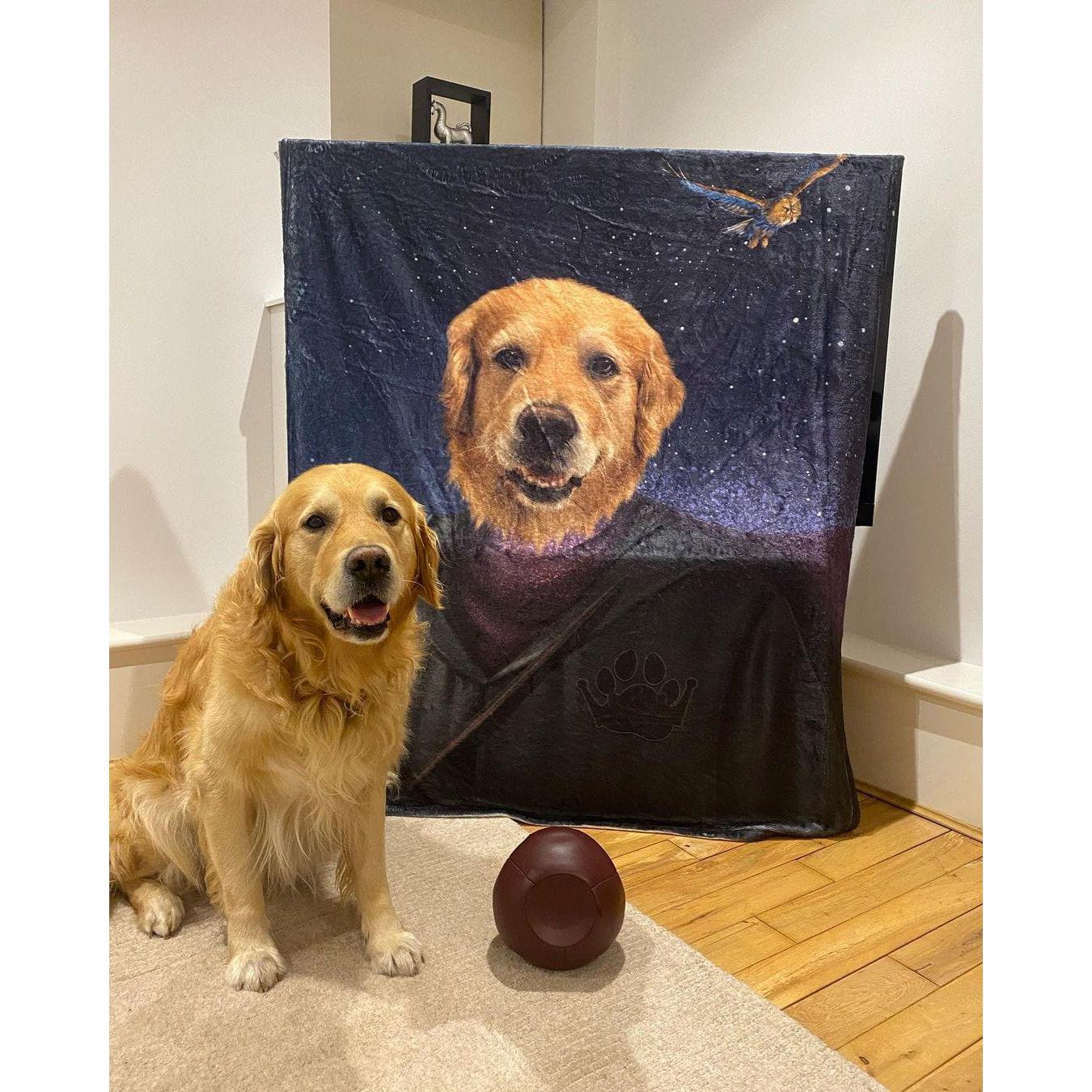 The Wizard - Custom Pet Blanket