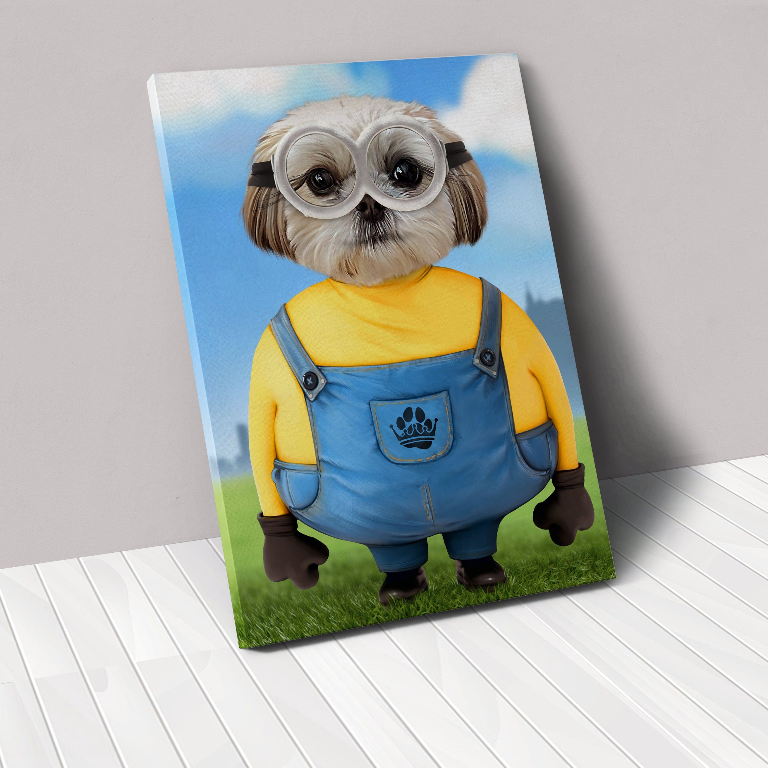 The Yellow Creature - Custom Pet Canvas