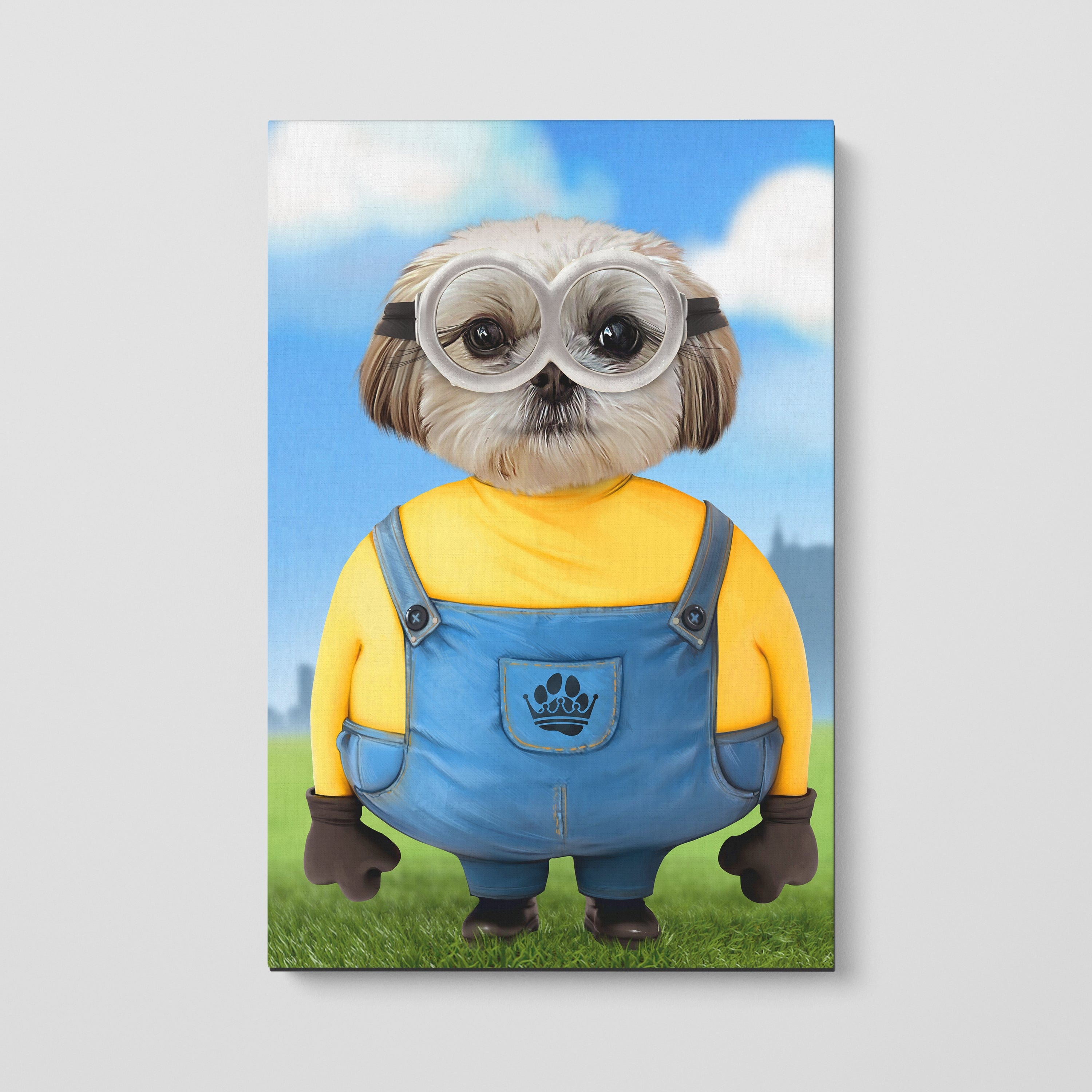 The Yellow Creature - Custom Pet Canvas