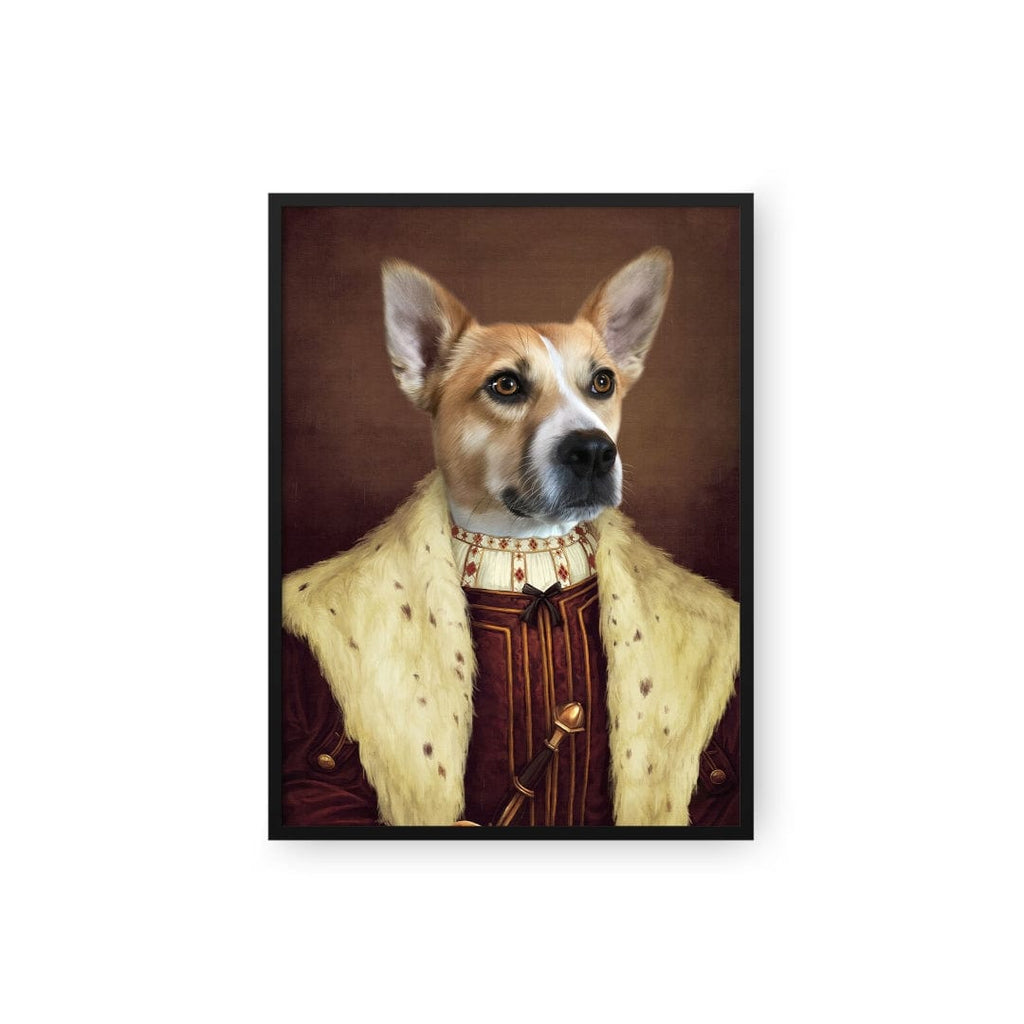 Crown and Paw - Poster The Young King - Custom Pet Poster