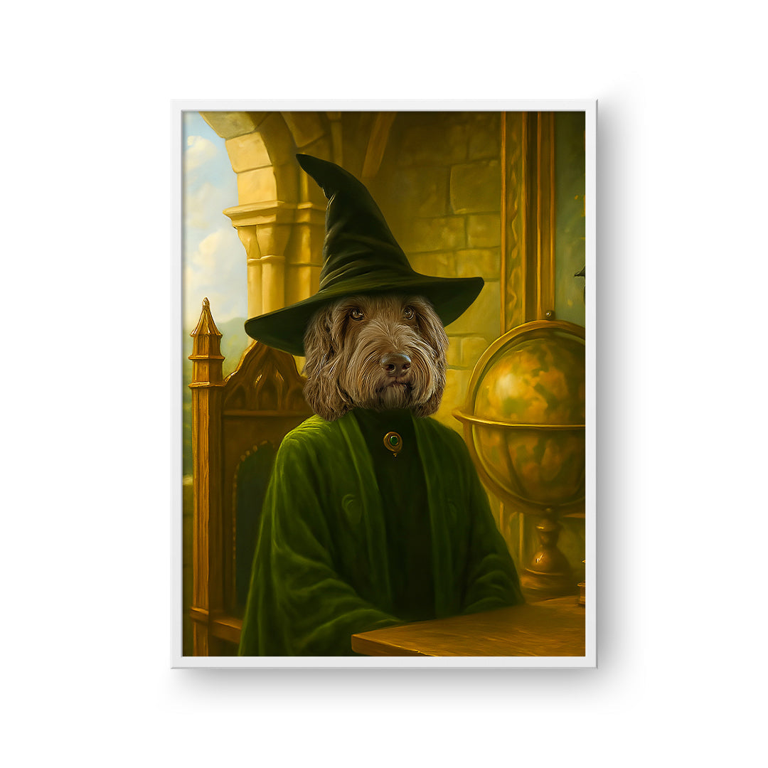 The Female Warlock - Custom Pet Poster