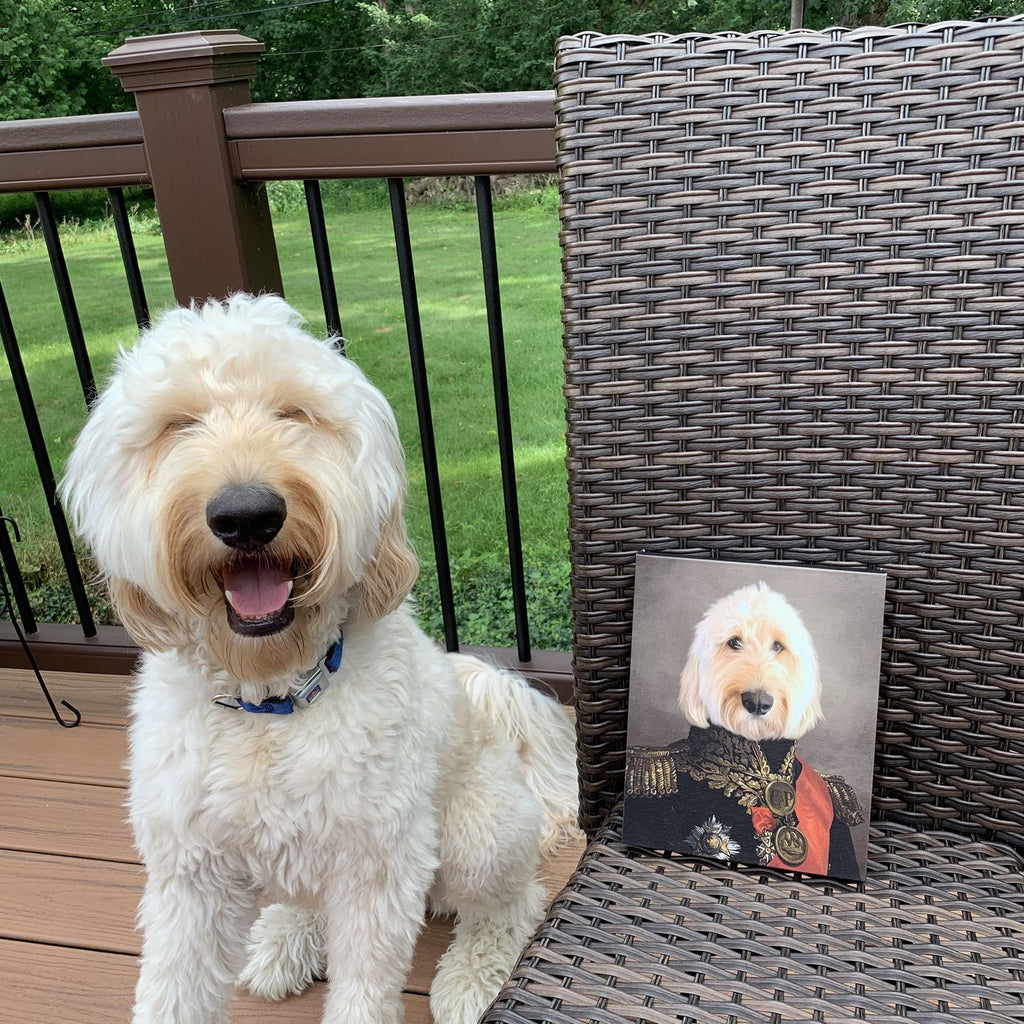 The Major - Custom Pet Canvas