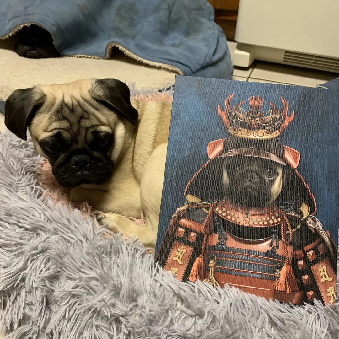 The Samurai - Custom Pet Canvas