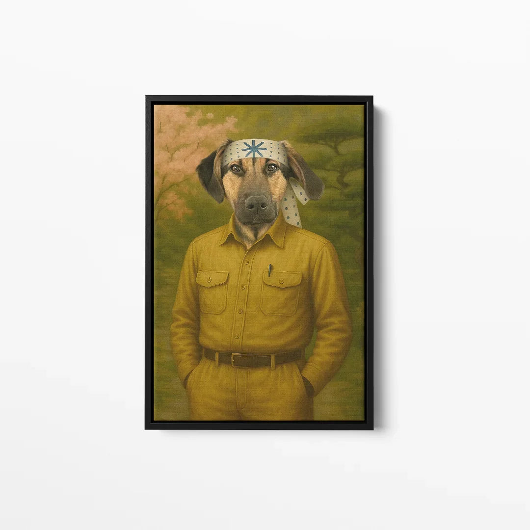 The Sensei - Custom Pet Canvas
