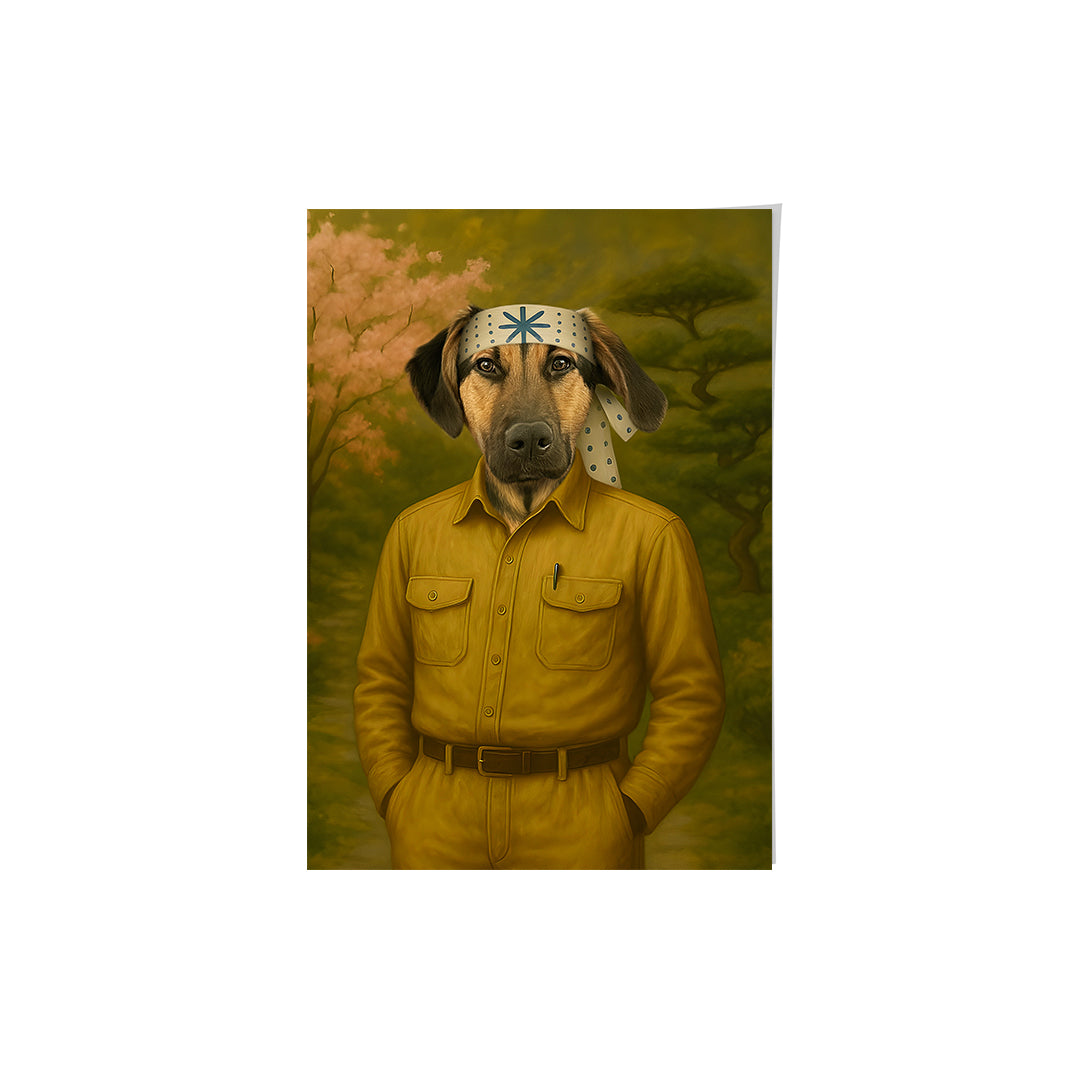 The Sensei - Custom Pet Poster