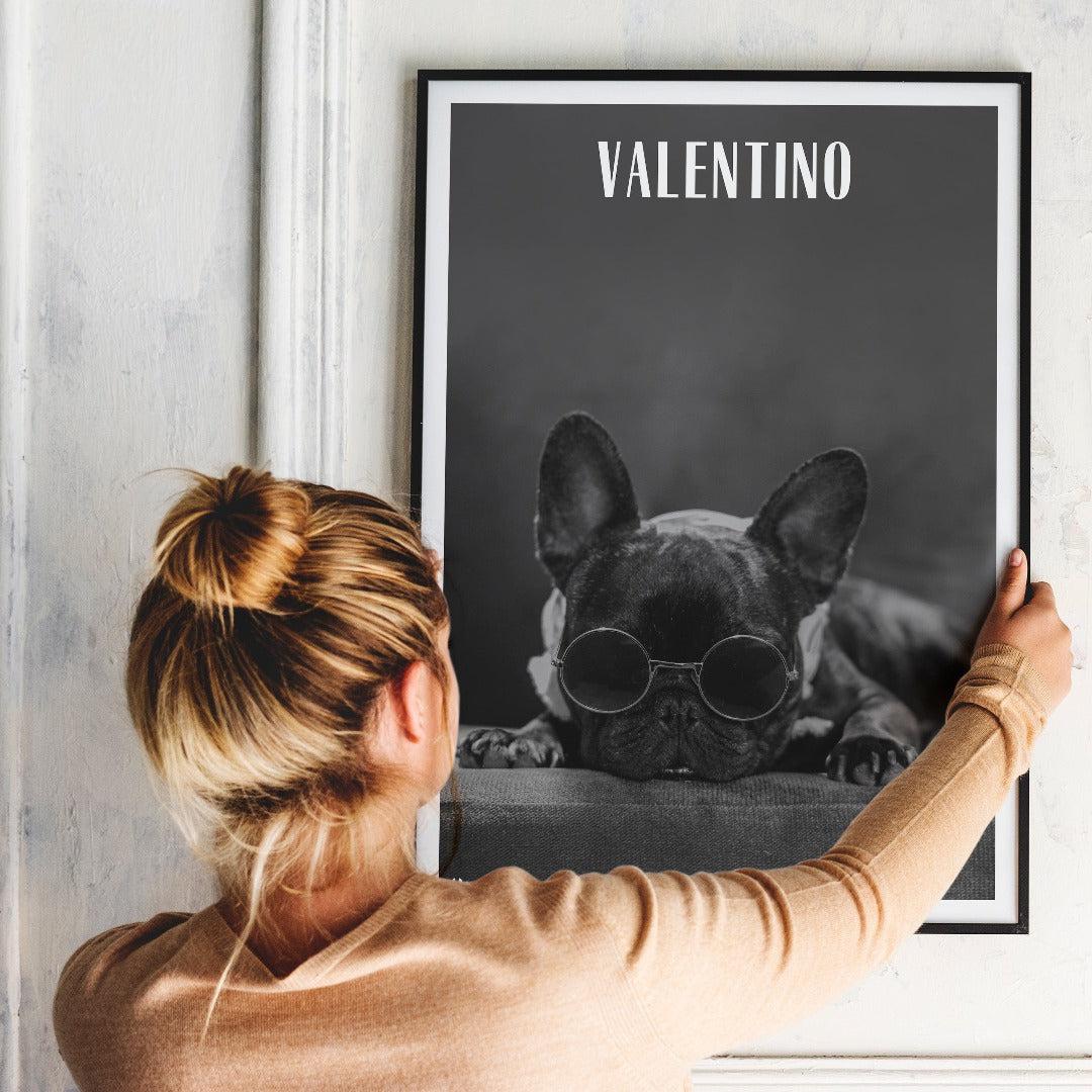 The Designer Brand Pet Portrait - Custom Pet Print Canvas