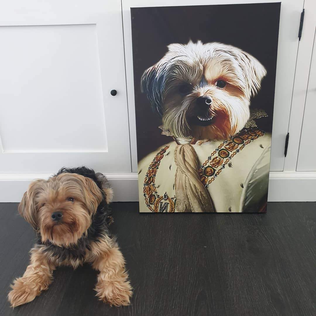 The Emperor - Custom Pet Canvas