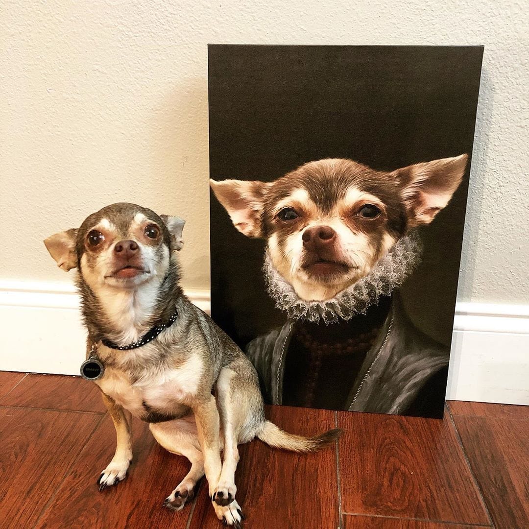 The Countess - Custom Pet Canvas