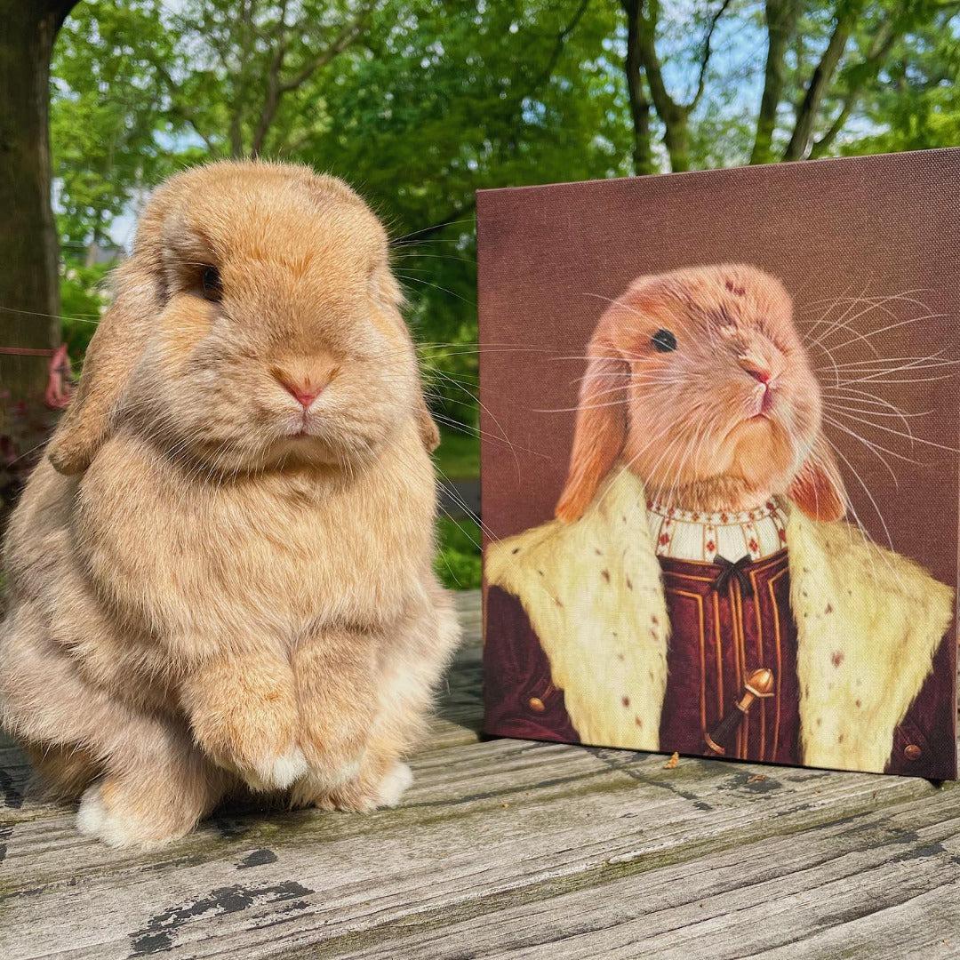 The Young King - Custom Pet Canvas