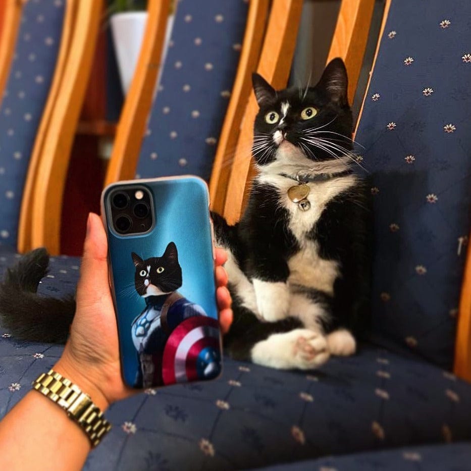 Captain Pawmerica - Custom Pet Phone Case