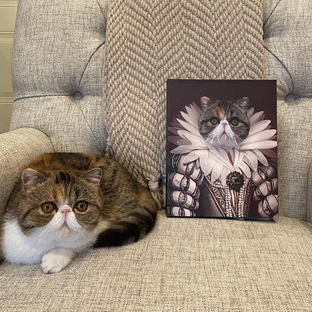 The Queen - Custom Pet Canvas