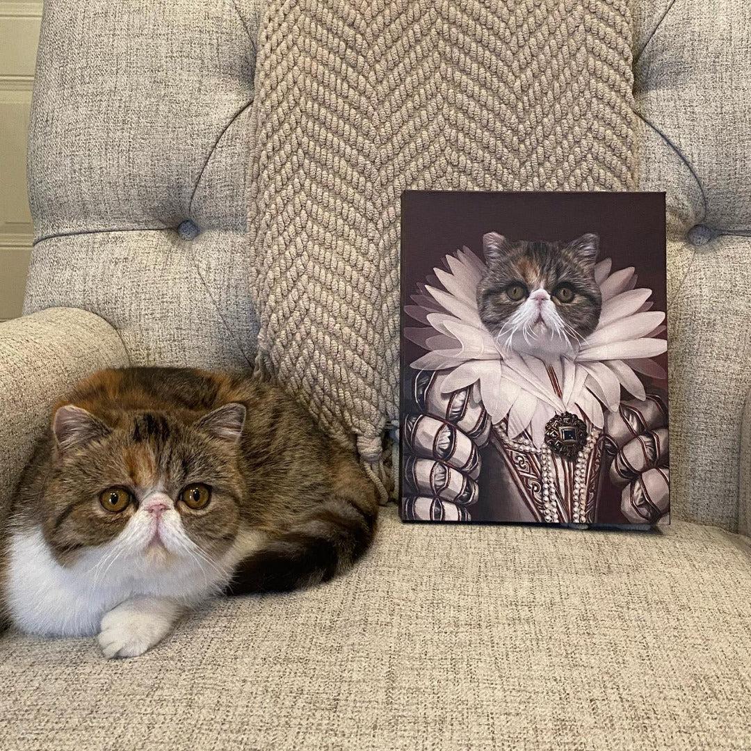 The Queen - Custom Pet Canvas