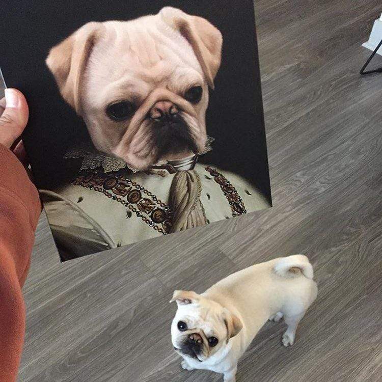 The Emperor - Custom Pet Canvas