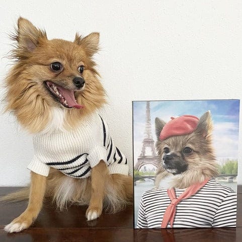 The Frenchie - Custom Pet Canvas