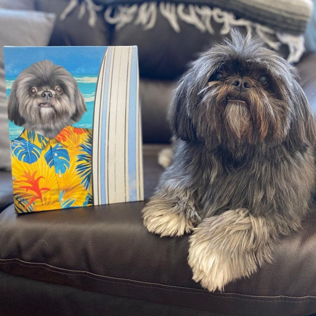 The Surfer - Custom Pet Canvas