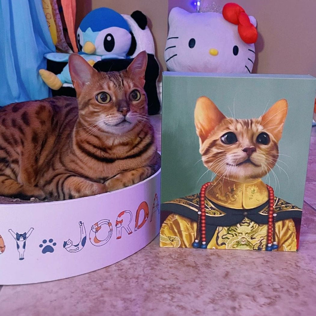 The Chinese Emperor - Custom Pet Canvas