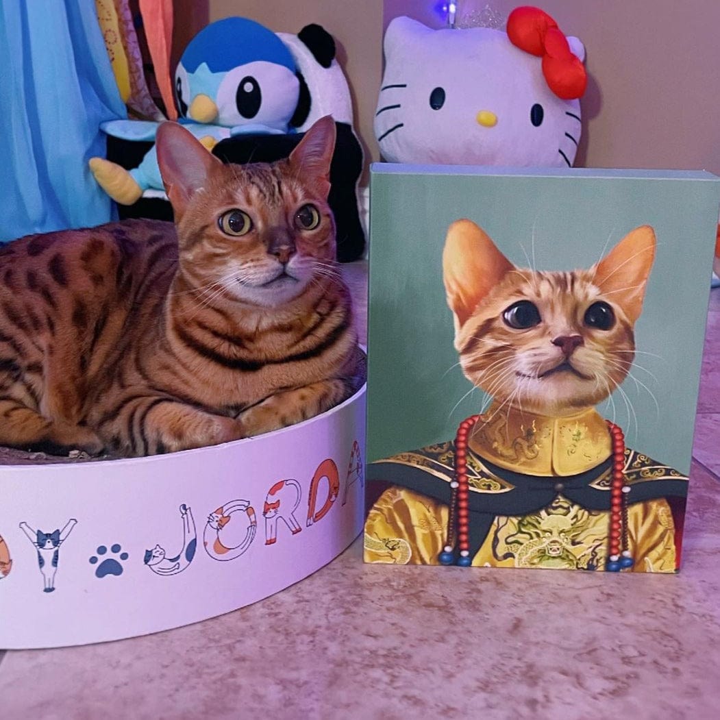 The Chinese Emperor - Custom Pet Canvas
