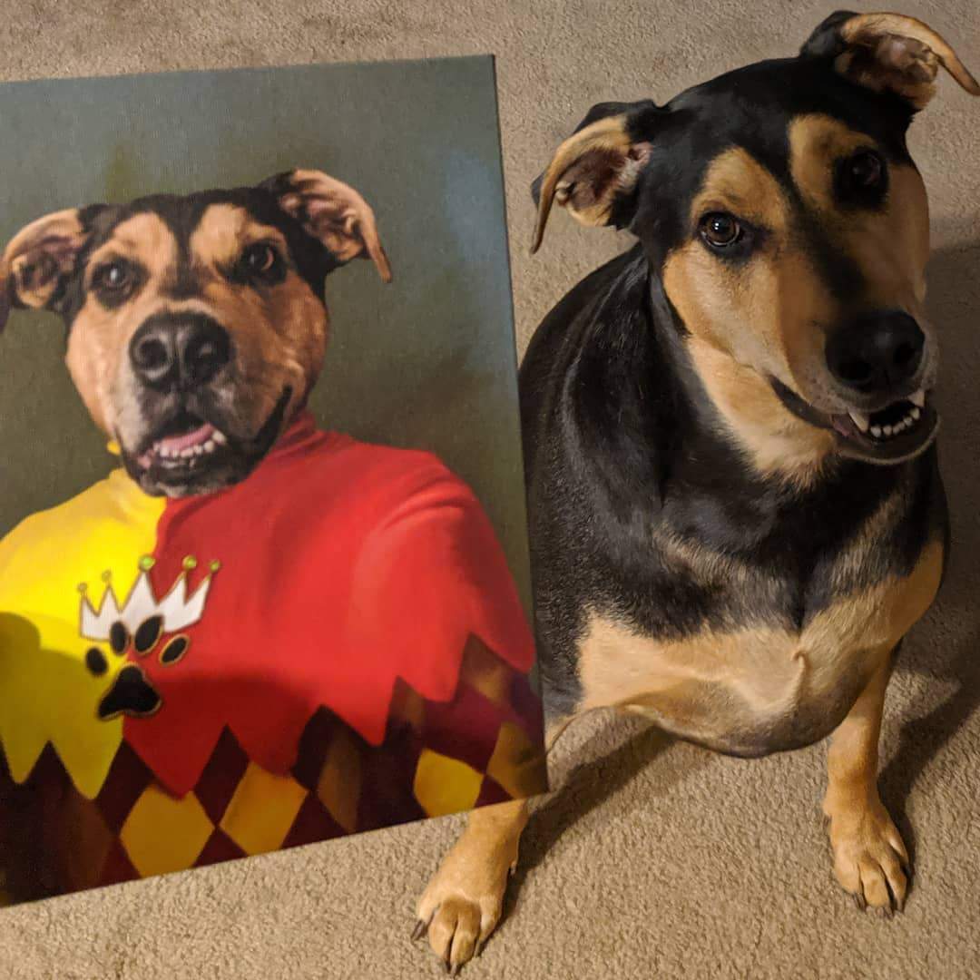 The Jester - Custom Pet Canvas