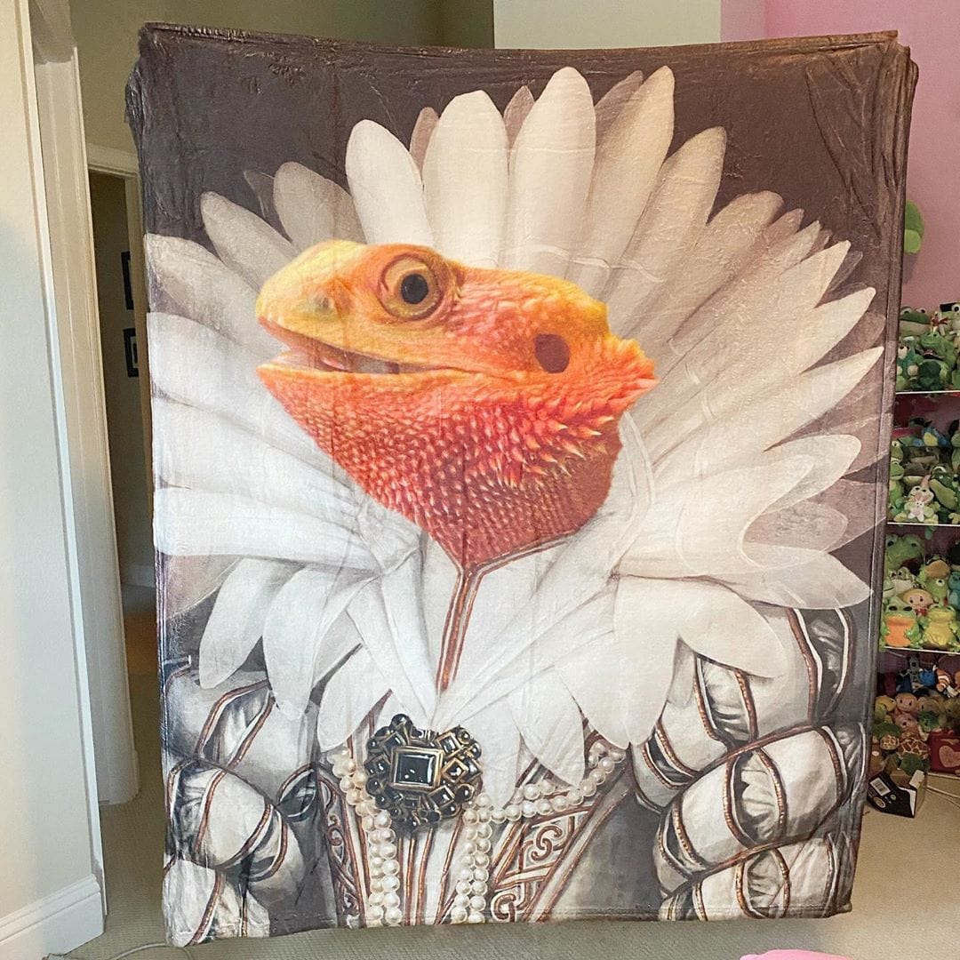 The Queen - Custom Pet Blanket