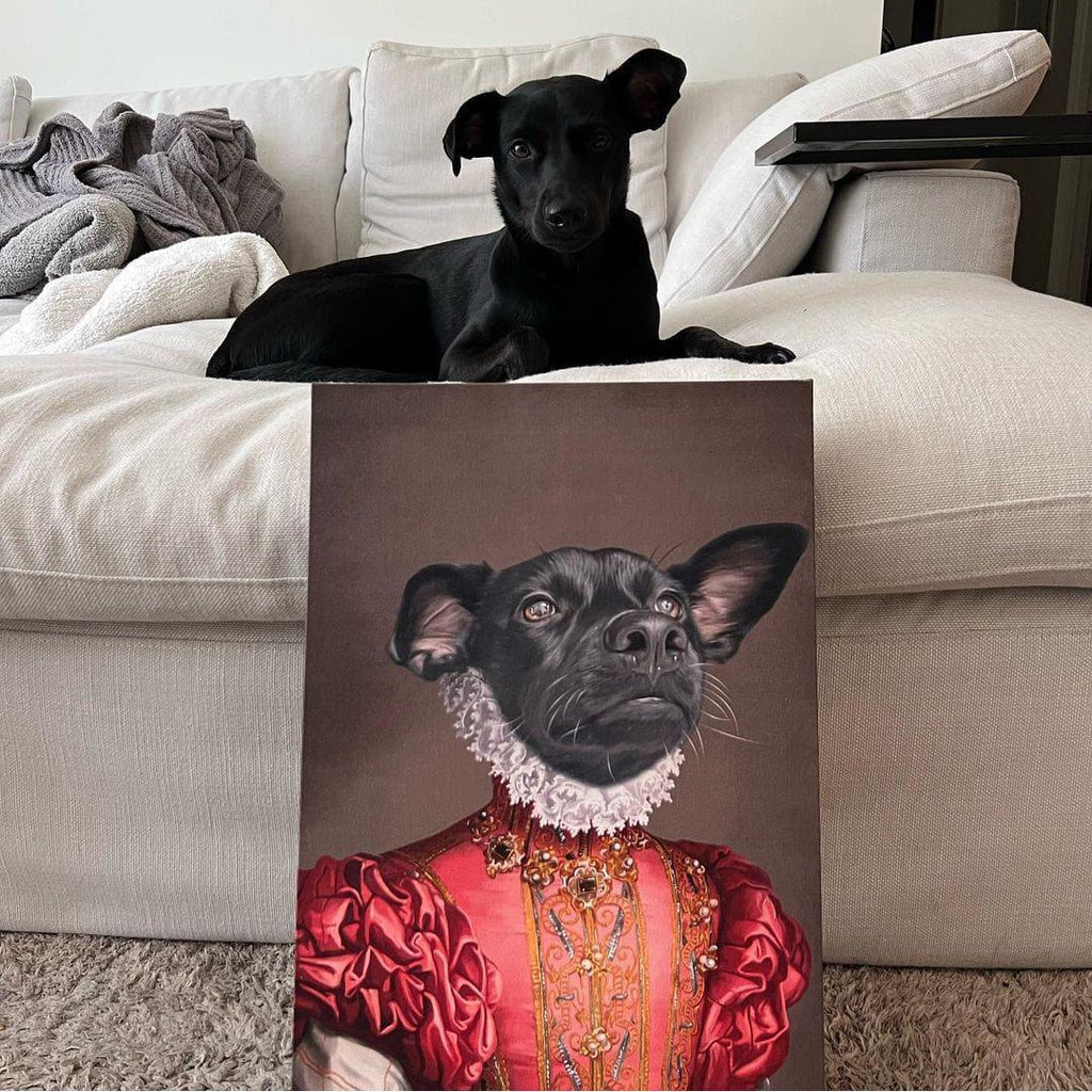 The Red Rose - Custom Pet Canvas