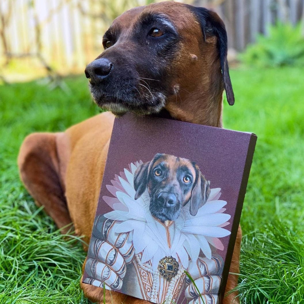 The Queen - Custom Pet Canvas