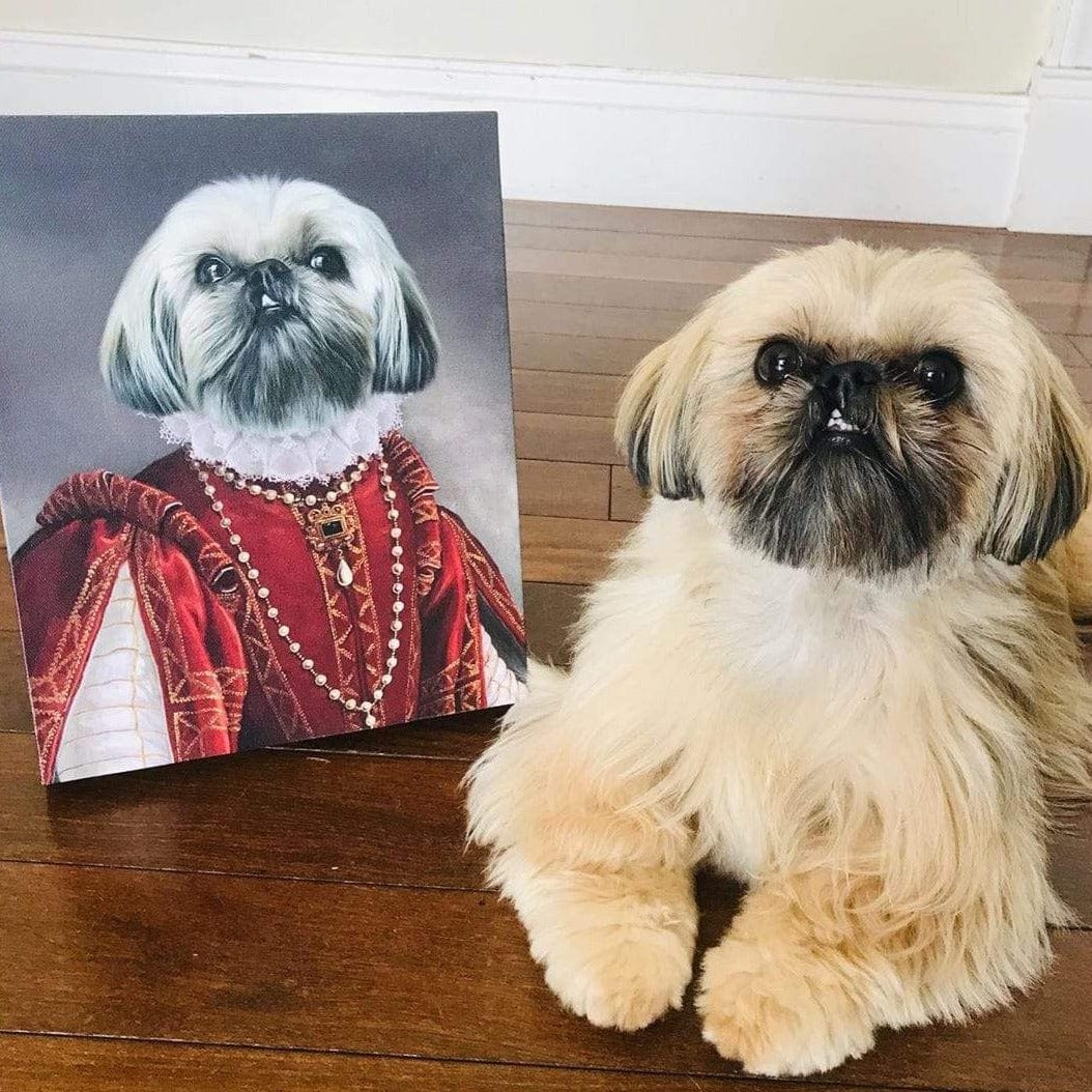 The Queen of Roses - Custom Pet Canvas