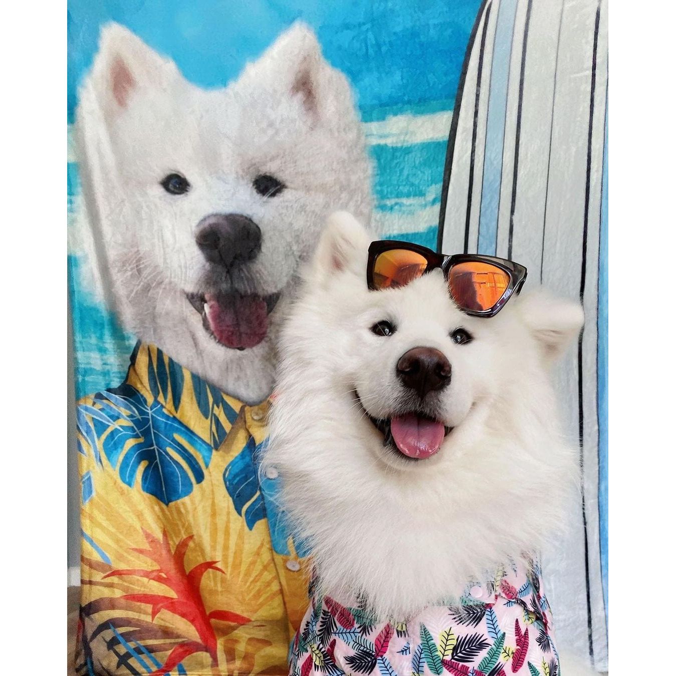 The Surfer - Custom Pet Blanket