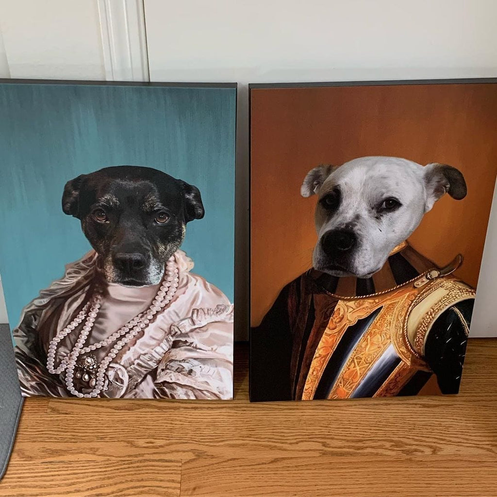 The Knight - Custom Pet Canvas