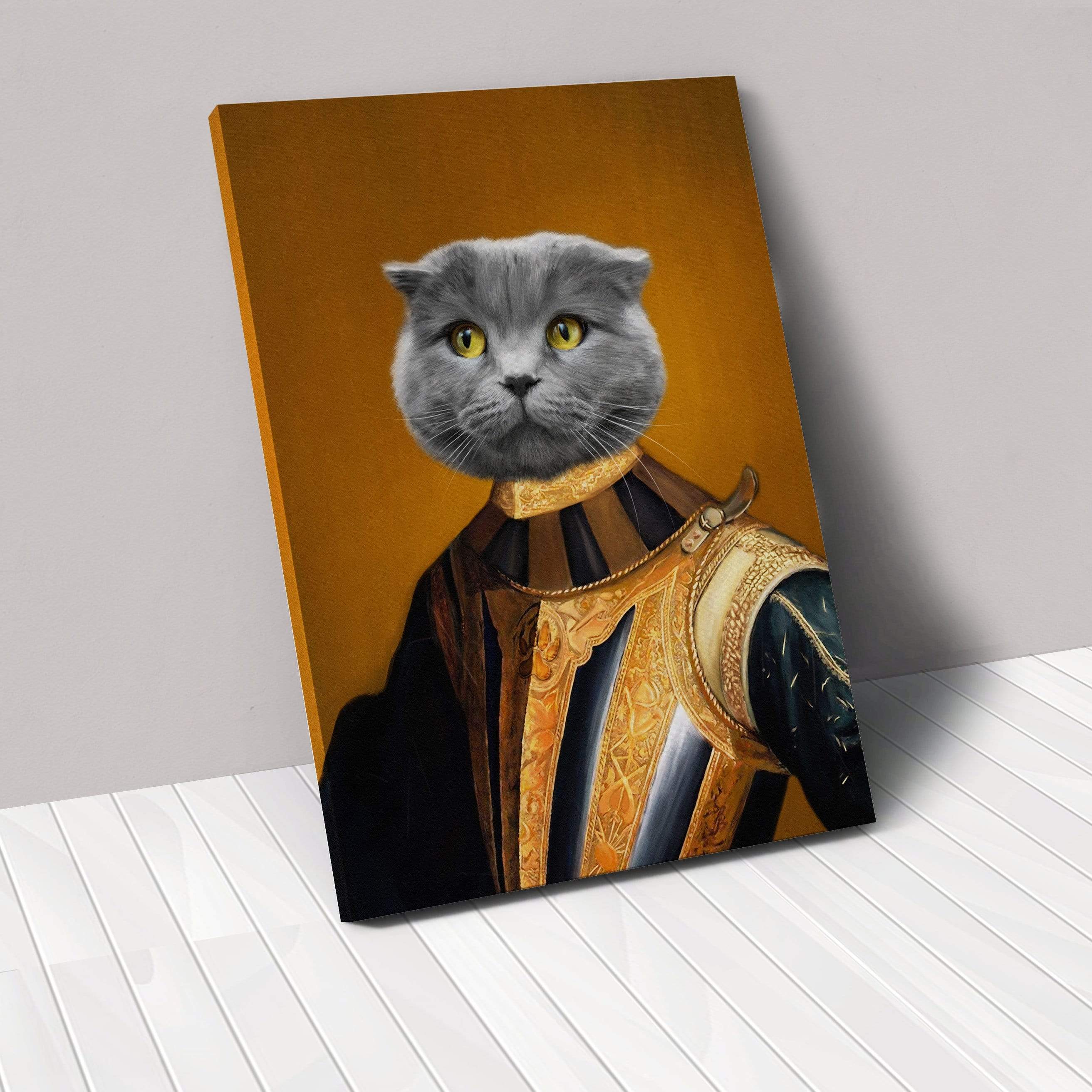 The Knight - Custom Pet Canvas