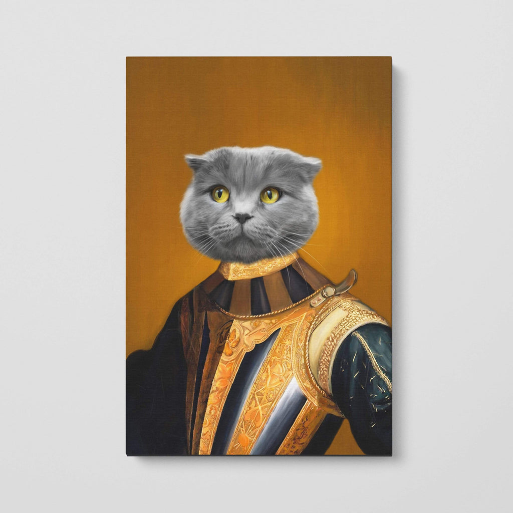 The Knight - Custom Pet Canvas