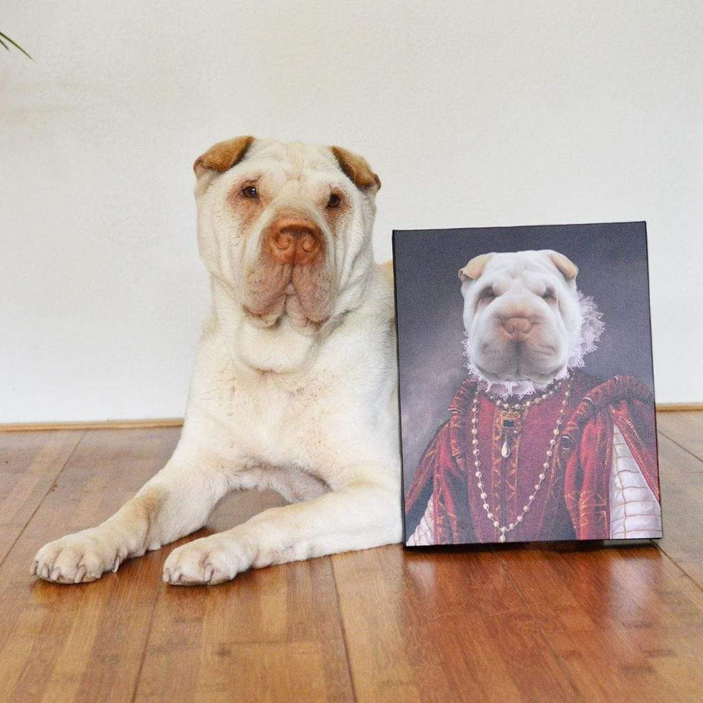The Queen of Roses - Custom Pet Canvas