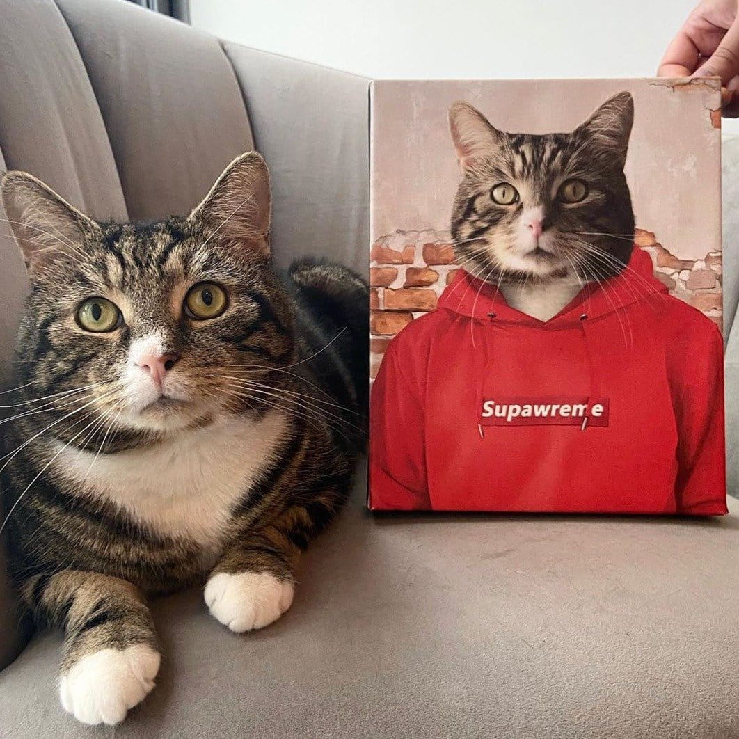 The Hypebeast - Custom Pet Canvas