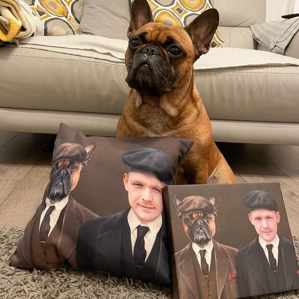 The Gangster Brothers - Custom Pet Canvas
