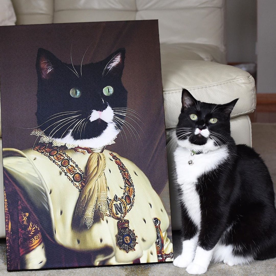 The Emperor - Custom Pet Canvas