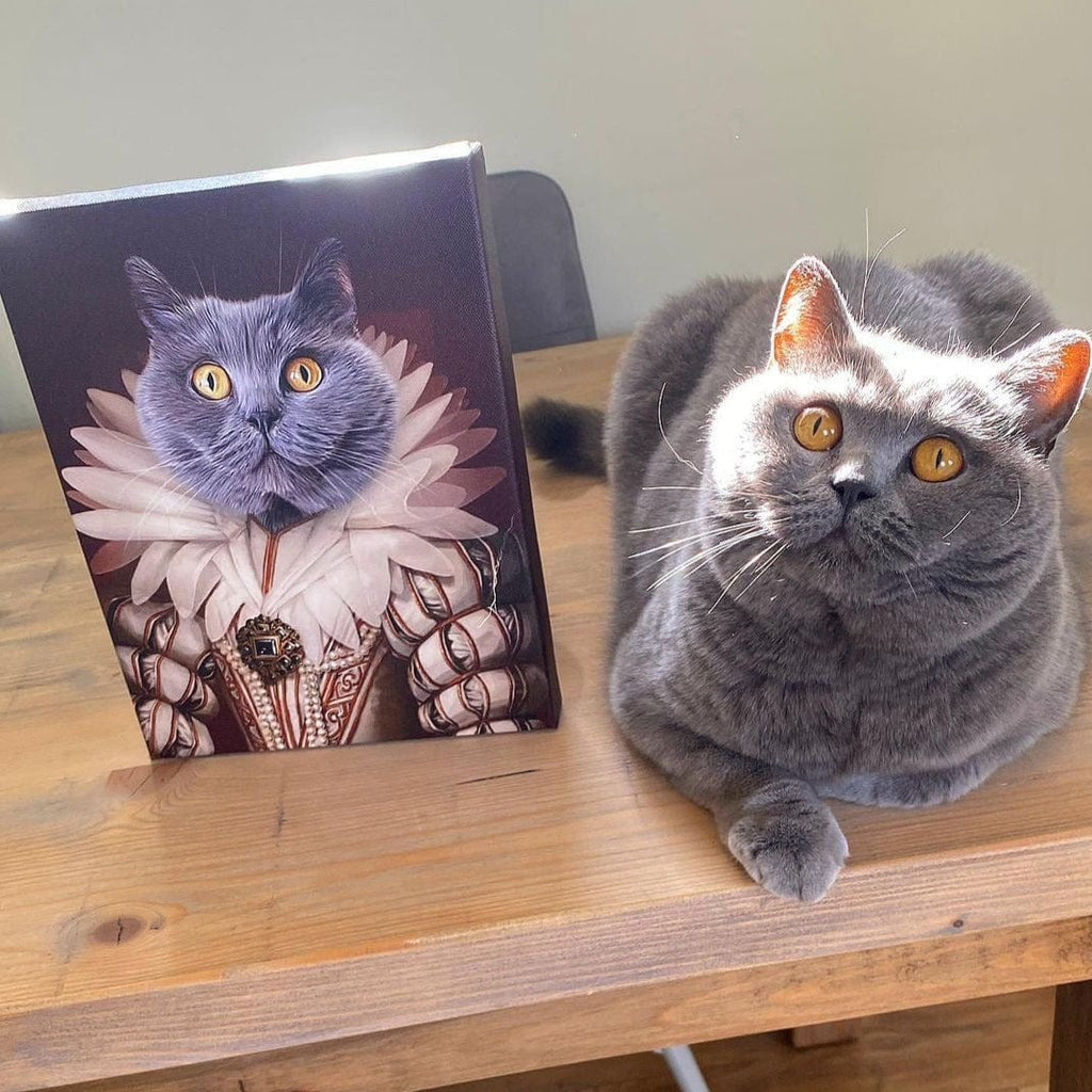 The Queen - Custom Pet Canvas