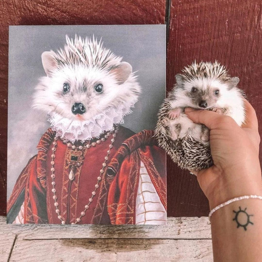 The Queen of Roses - Custom Pet Canvas