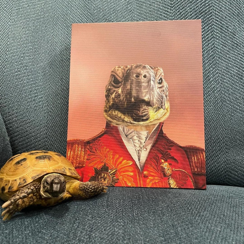 The Red General - Custom Pet Canvas