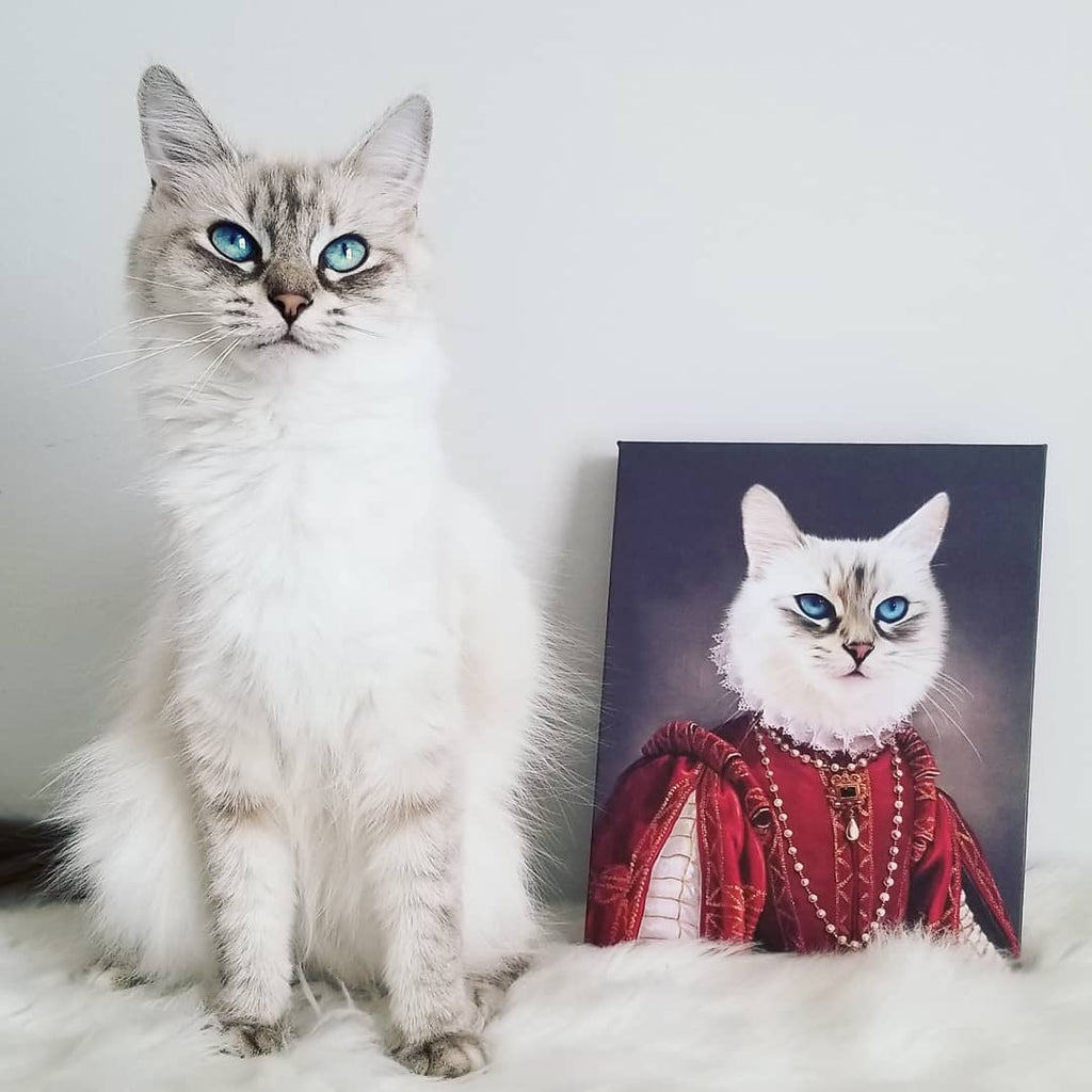 The Queen of Roses - Custom Pet Canvas