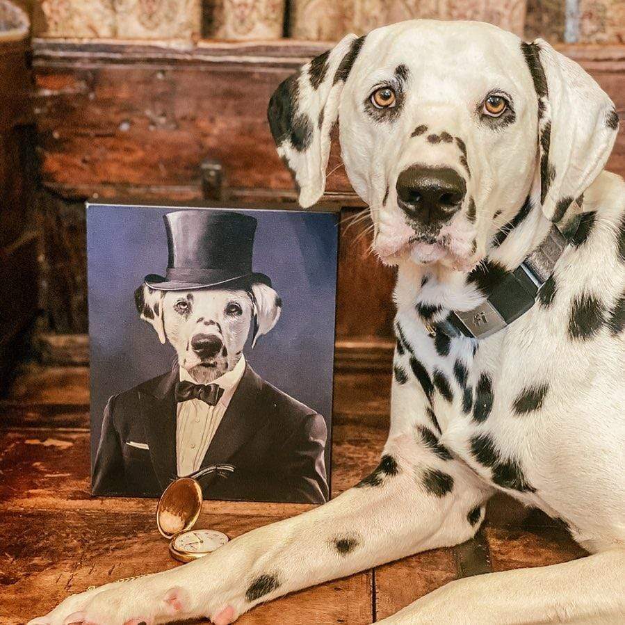 The Gentleman - Custom Pet Canvas